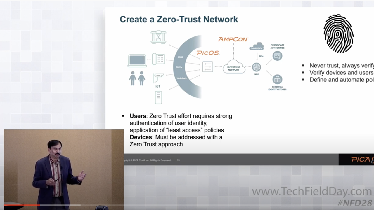 Automate Zero Trust Networking Solutions with Pica8